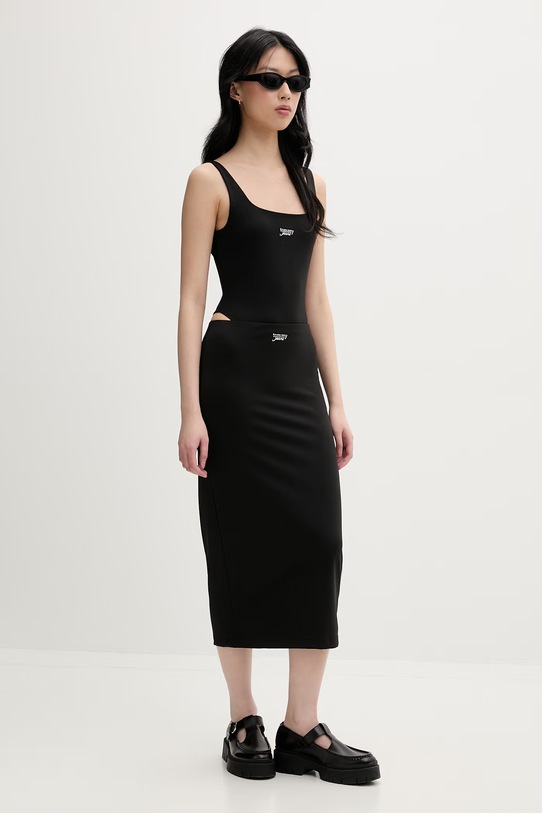 Tommy Jeans body damskie DW0DW22311 czarny SS26