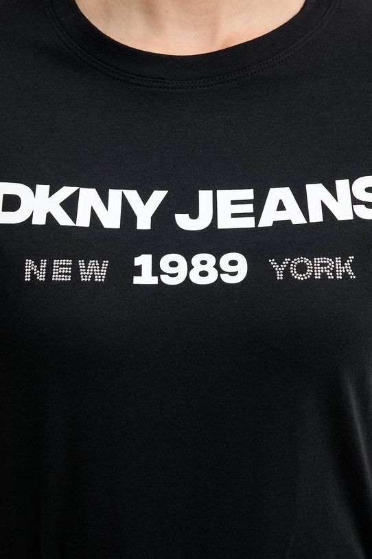 Тениска Dkny DJ6T1747 черен