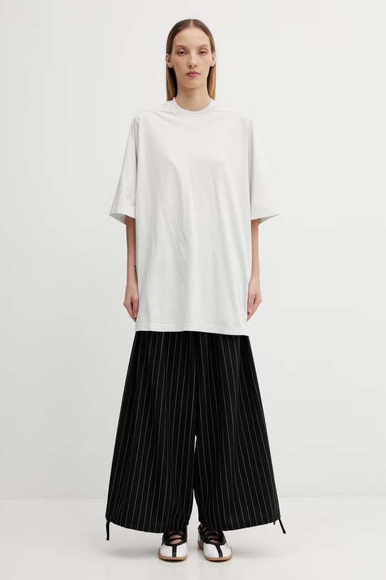 Rick Owens DRKSHDW t-shirt bawełniany Jumbo DS01F4204.RN biały