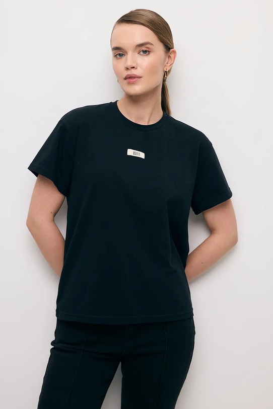 Bizuu t-shirt TISHALLE TISHALLE.CZARNY czarny SS26