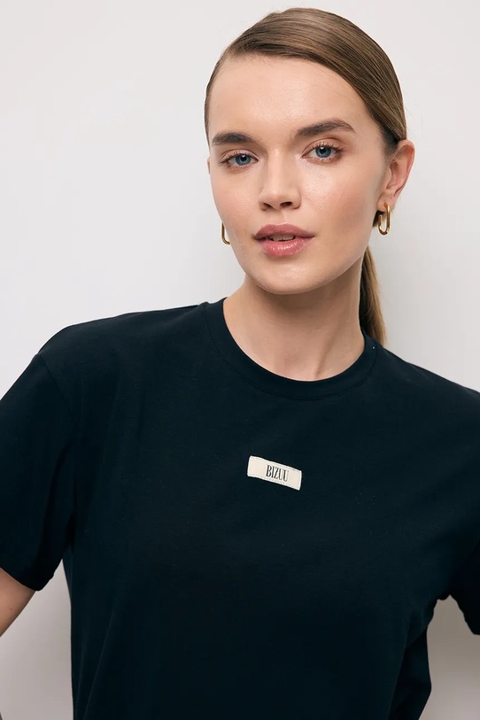 Odzież Bizuu t-shirt TISHALLE TISHALLE.CZARNY czarny