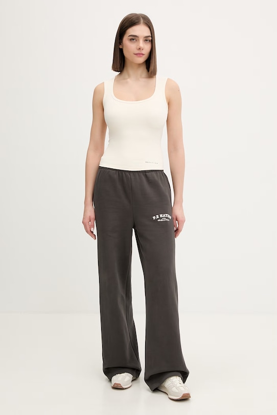 P.E Nation top damski Refine 261W007 beżowy SS26