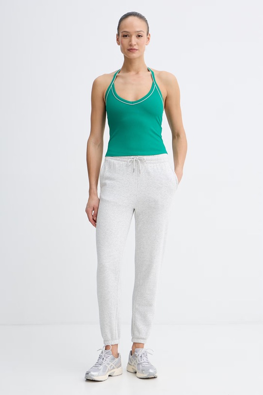 P.E Nation Crop top damski Halter 261W063 zielony SS26