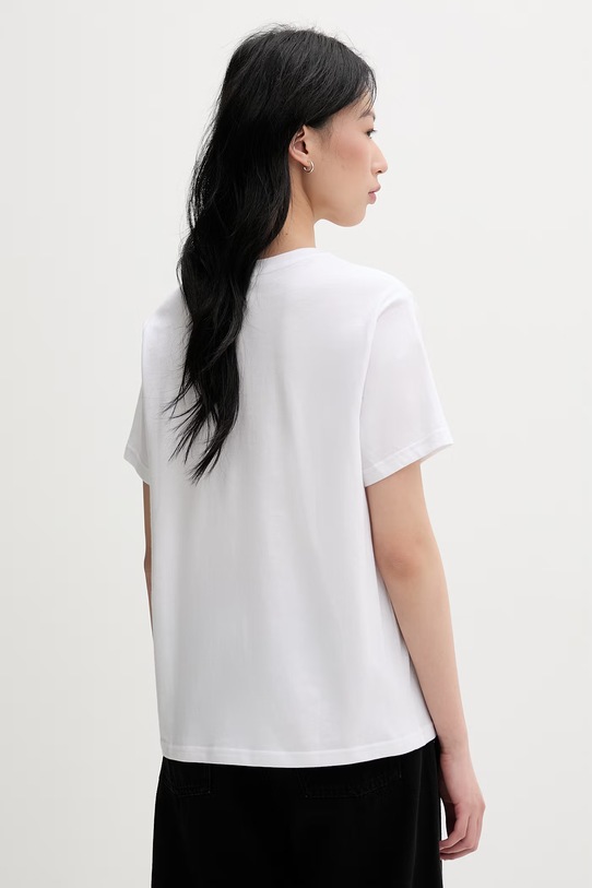 Одяг Converse футболка жіноча бавовняна CVW6T088 білий