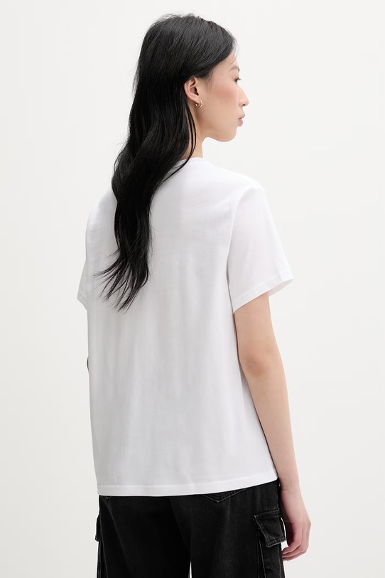 Odzież Converse damskie bawełniane CVW5T103 biały