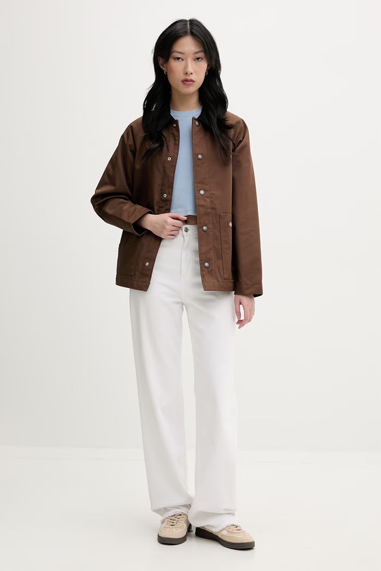 Dickies kratka majica ženska bombažna DK0A866FL391 modra SS26