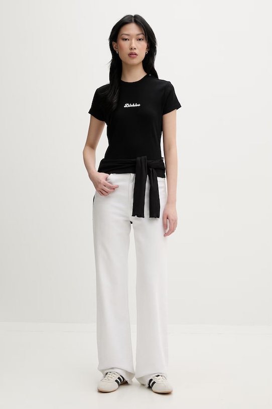 Dickies kratka majica ženska DK0A88JTBLK1 črna SS26