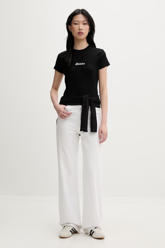 Dickies kratka majica ženska DK0A88JTBLK1 črna SS26