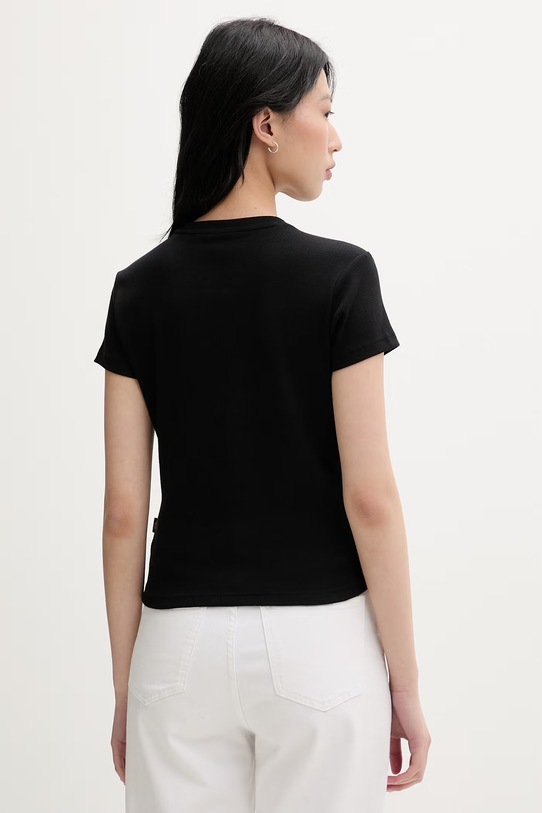 Oblačila Dickies kratka majica ženska DK0A88JTBLK1 črna