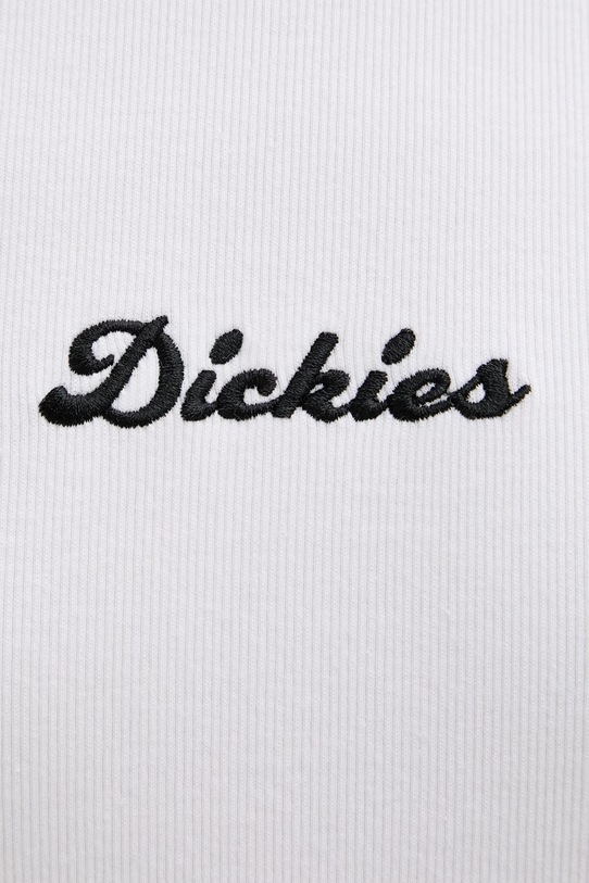 Dickies T-shirt damski bawełniany z elastanem DK0A88JT0WH1 beżowy