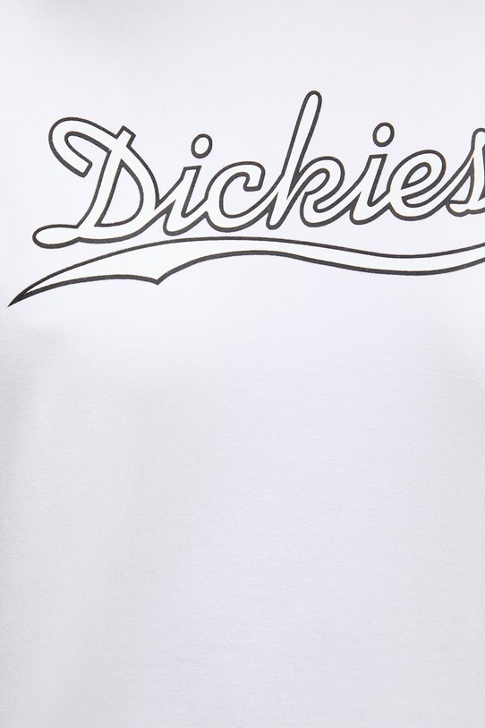Dickies t-shirt γυναικείο βαμβακερό DK0A88FD0WH1 λευκό