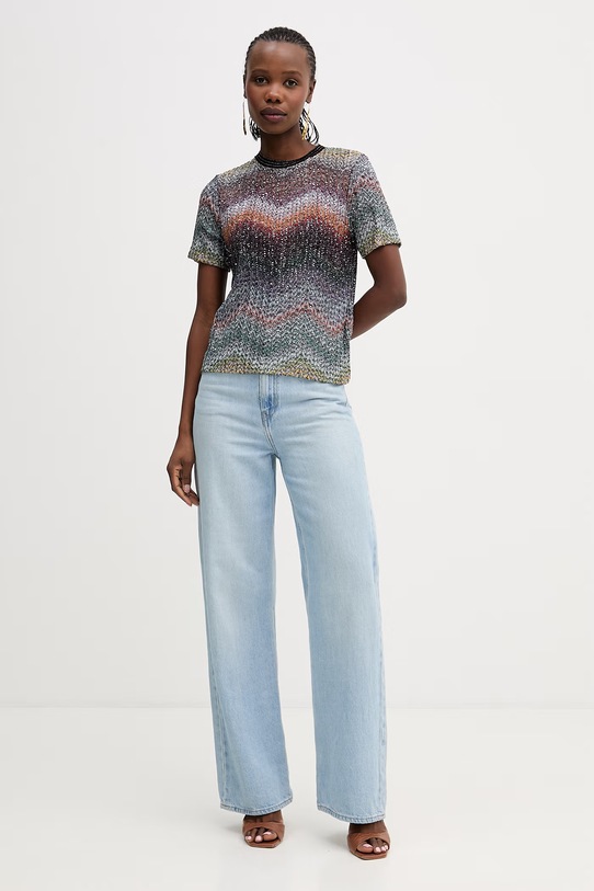 Missoni t-shirt DS26SL00.BC005Y multicolor SS26