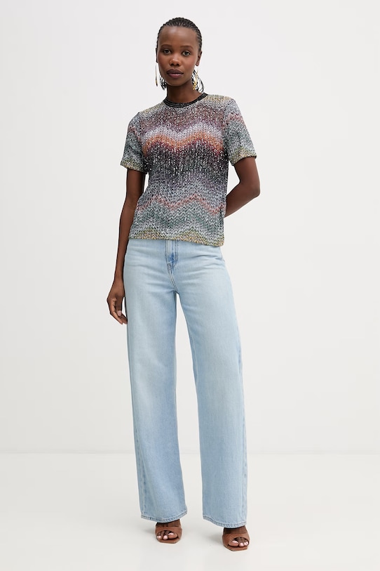 Missoni t-shirt DS26SL00.BC005Y multicolor SS26