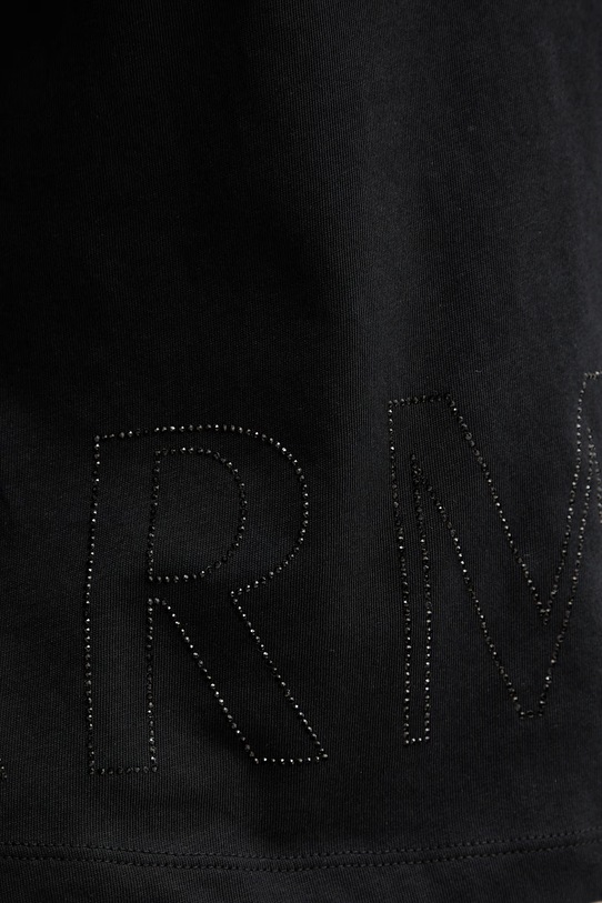 Armani Exchange t-shirt bawełniany czarny XW001709.AF17172