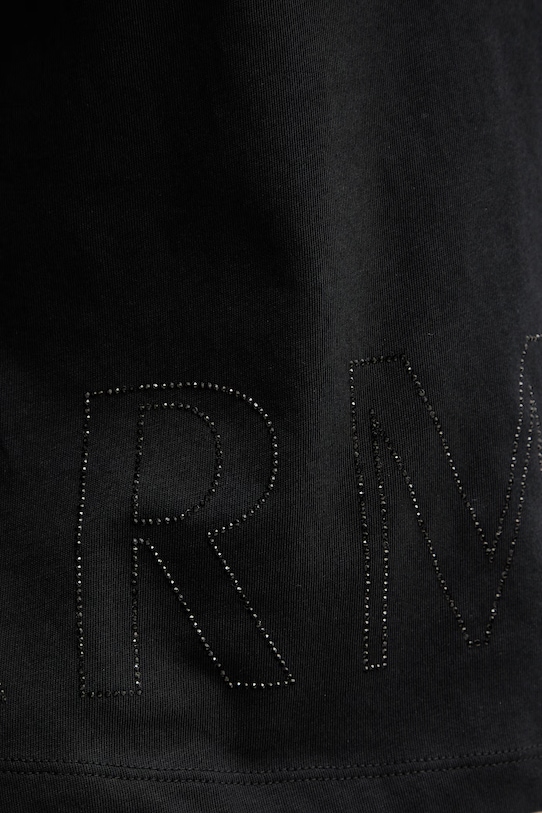 Armani Exchange t-shirt bawełniany czarny XW001709.AF17172