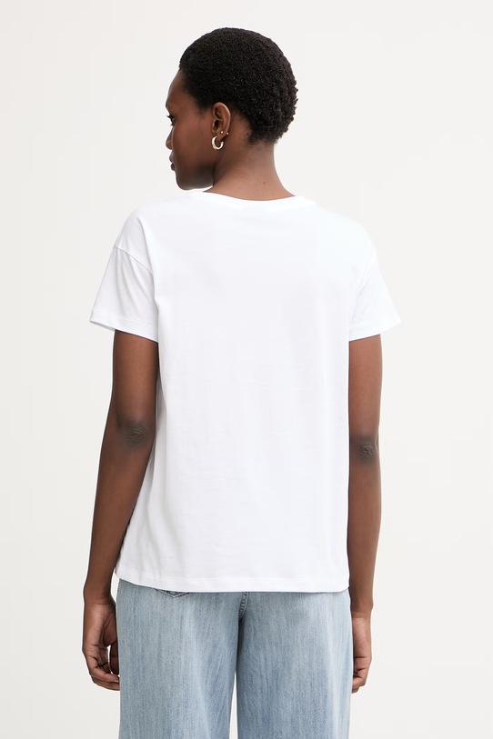 Odjeća Armani Exchange majica za žene od pamuka XW001712.AF10356 bijela