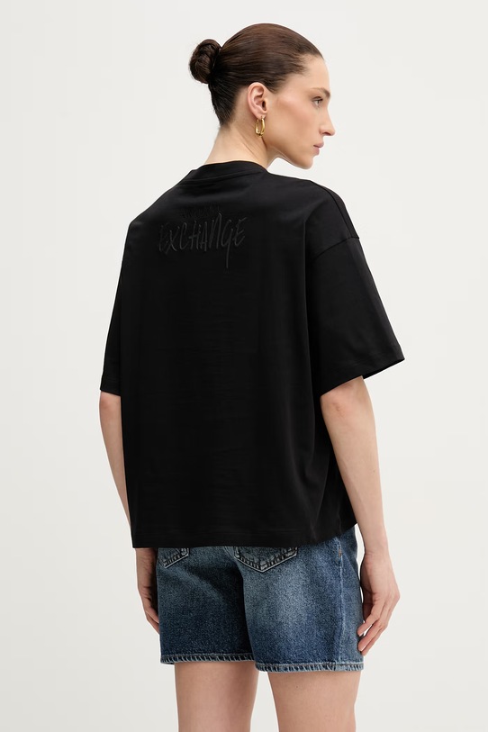 Oblečenie Armani Exchange dámske bavlnené XW002101.AF10356 čierna