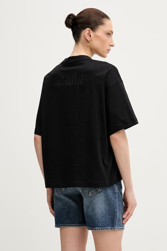 Oblečenie Armani Exchange dámske bavlnené XW002101.AF10356 čierna