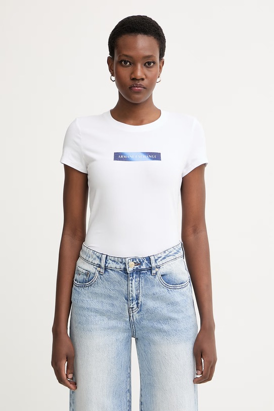 Armani Exchange majica za žene bijela XW002112.AF16294