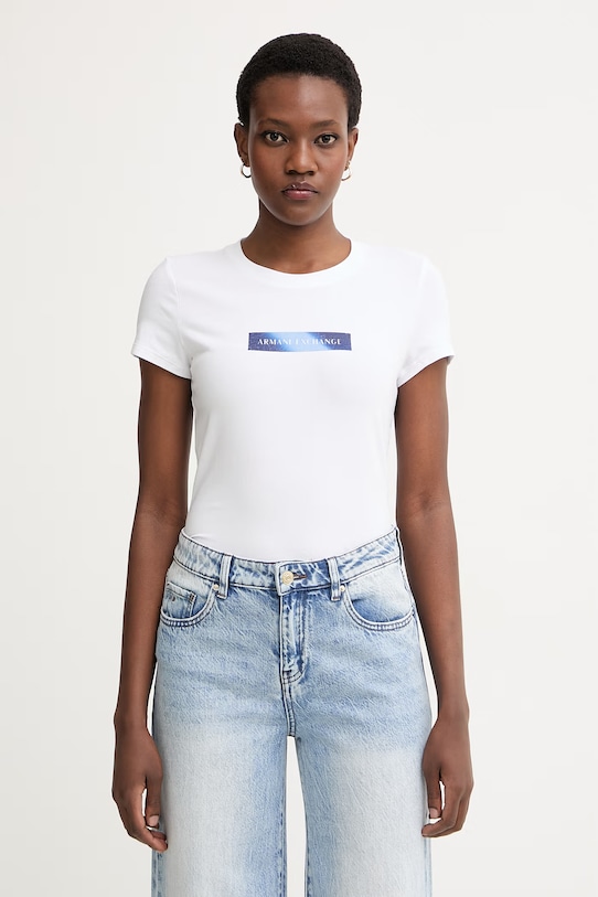 Armani Exchange majica za žene bijela XW002112.AF16294
