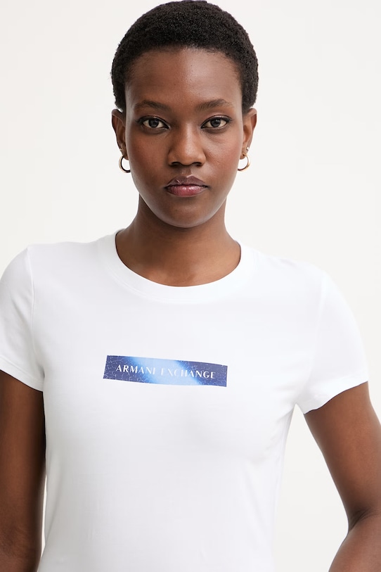 Armani Exchange majica za žene bijela XW002112.AF16294