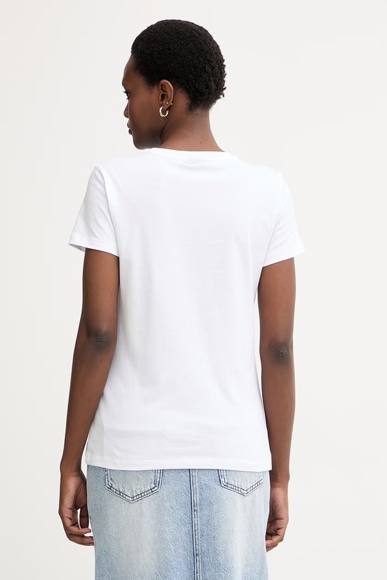 Odjeća Armani Exchange majica ženska od pamuka XW002190.AF10356 bijela