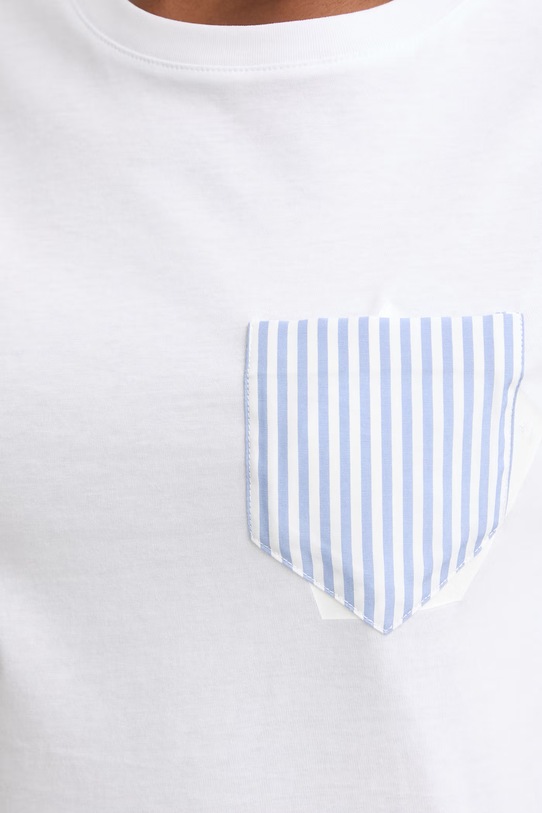 Armani Exchange majica ženska od pamuka XW002190.AF10356 bijela