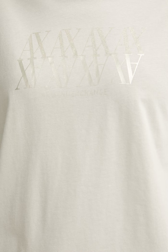 Armani Exchange тениска дамска от памук XW002290.AF17172 бежов