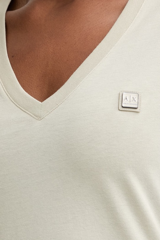 Armani Exchange тениска дамска от памук XW002292.AF10356 бежов