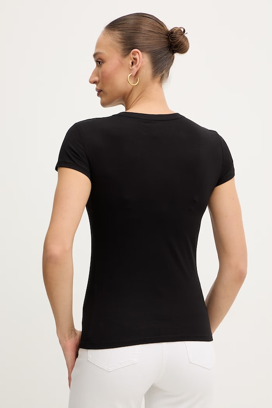 Armani Exchange t-shirt bawełniany XW002327.AF10358 czarny SS26