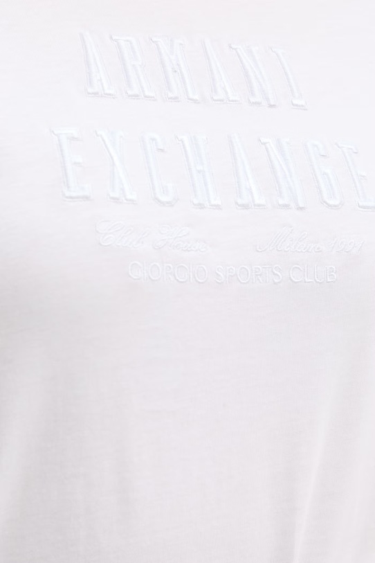 Armani Exchange t-shirt damski bawełniany XW002334.AF10358 biały