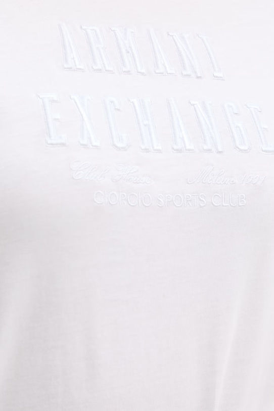 Armani Exchange t-shirt damski bawełniany XW002334.AF10358 biały