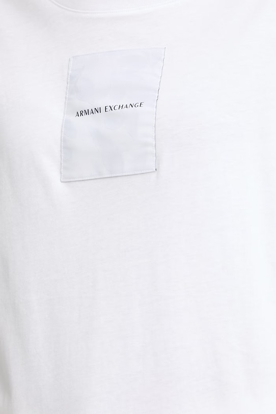 Armani Exchange majica ženska pamučna XW002338.AF10356 bijela