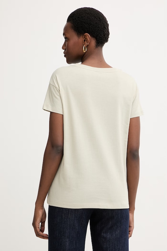 Oblečení Armani Exchange tričko dámské bavlněné XW002338.AF10356 zelená