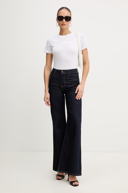 Памучна тениска Armani Exchange XW002340.AF10358 бял SS26