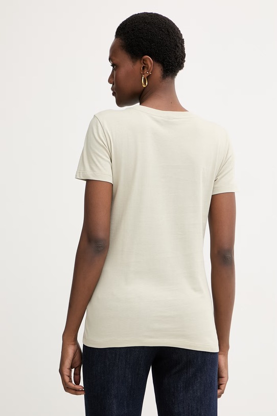 Дрехи Armani Exchange тениска дамска от памук XW002345.AF10356 зелен