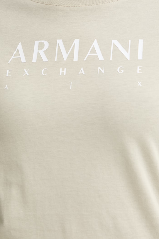 Armani Exchange tričko dámské bavlněné XW002345.AF10356 zelená
