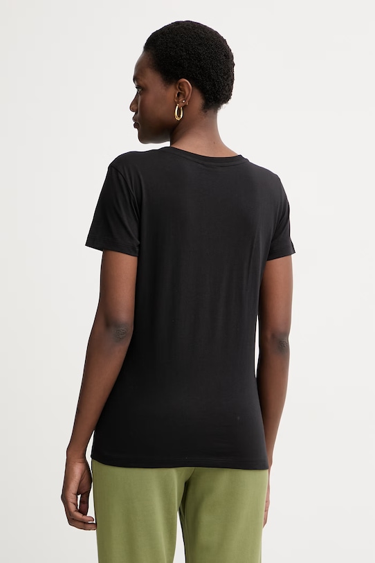 Oblečenie Armani Exchange tričko dámske bavlnené XW002345.AF10356 čierna