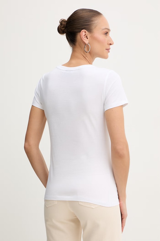 Дрехи Памучна тениска Armani Exchange XW002348.AF10356 бял