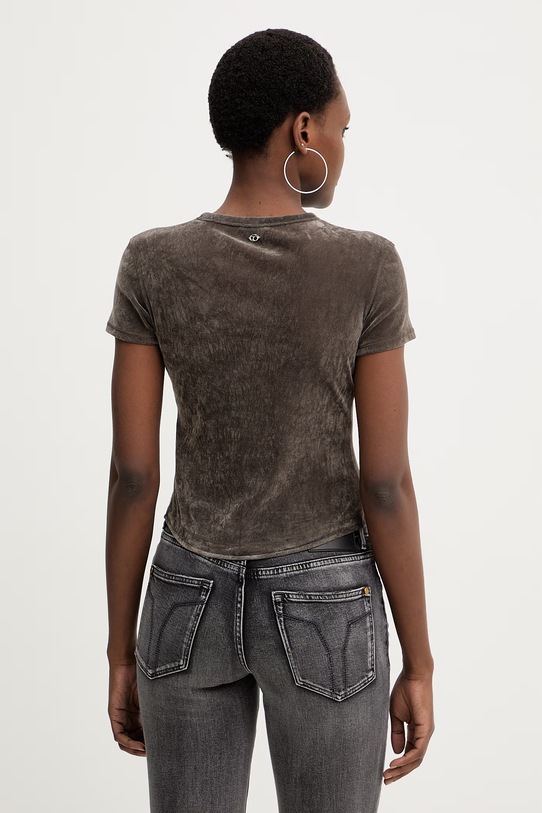 Abbigliamento Miss Sixty maglietta in velluto 6M1SJ34300 marrone