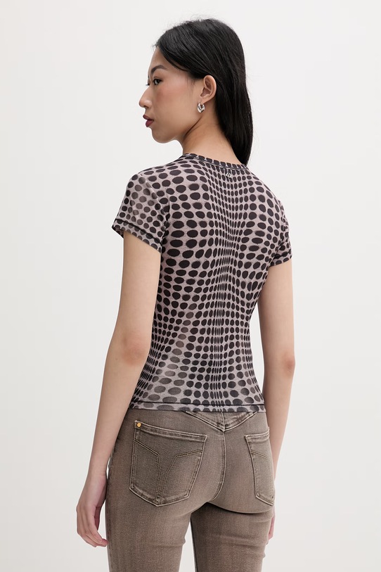 Odzież Miss Sixty T-shirt damski 6M1SJ34600 czarny