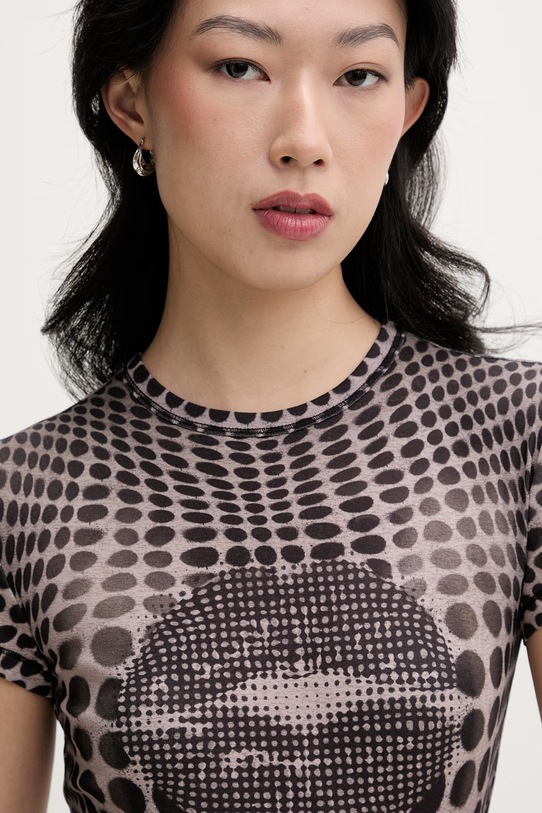 Miss Sixty T-shirt damski czarny 6M1SJ34600