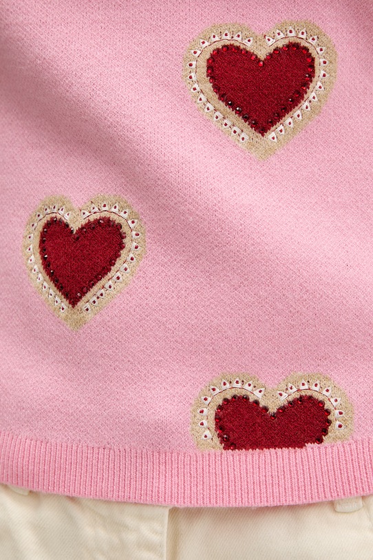 Never Fully Dressed top NFDKN817 różowy