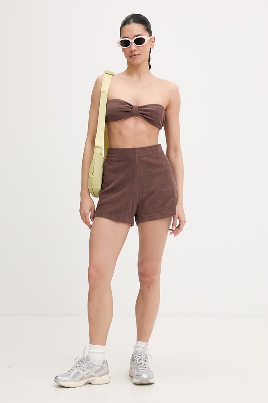 Perfect Moment sutien de baie pentru femei Terry W3001376 maro SS26