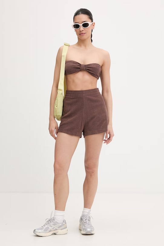 Perfect Moment sutien de baie pentru femei Terry W3001376 maro SS26