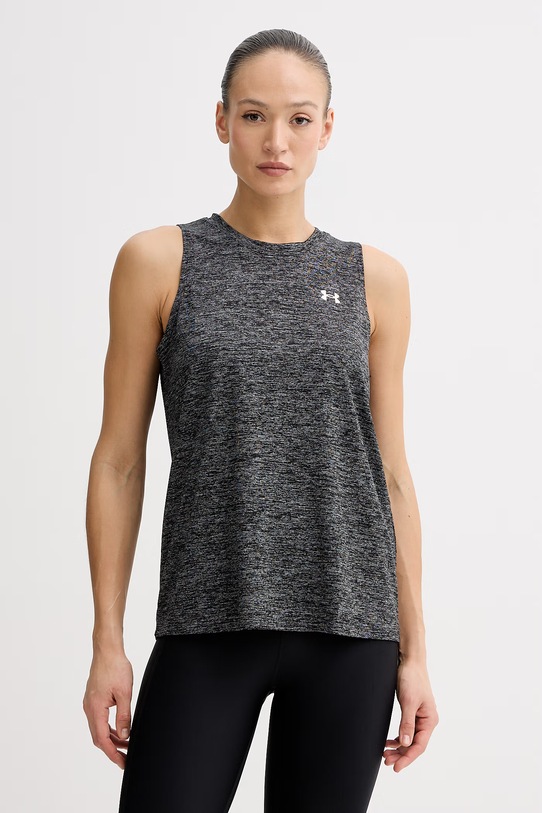 Under Armour top treningowy damski Tech Tank czarny 1383656