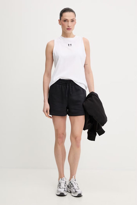 Top Under Armour Rival Muscle Tank 1383659 λευκό SS26