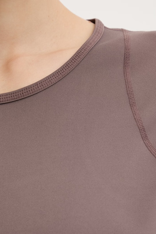 Sweaty Betty T-shirt γυμναστικής Γυναικείο All Day καφέ SB10316