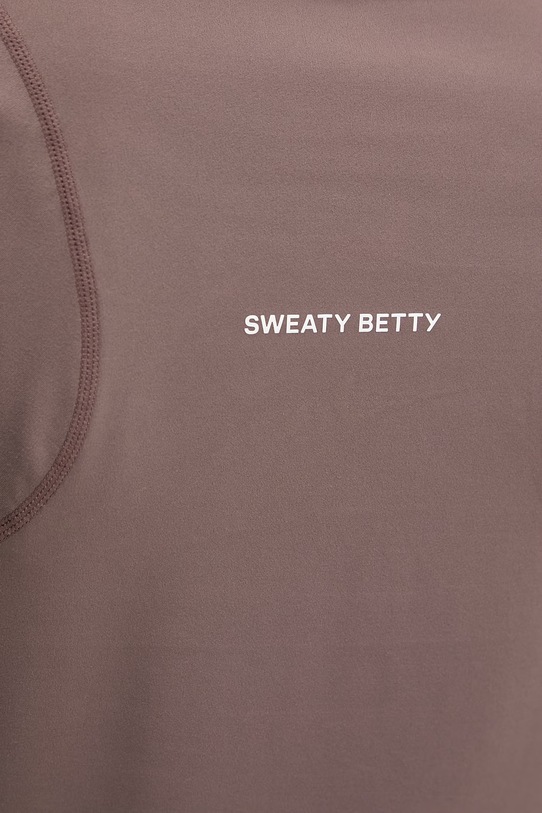 Sweaty Betty T-shirt γυμναστικής Γυναικείο All Day SB10316 καφέ