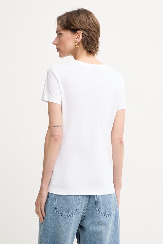 Odzież BOSS Orange t-shirt damski bawełniany C Elove 4 50559077 biały